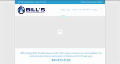 Desktop Screenshot of billsheatingairconditioning.com