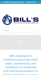 Mobile Screenshot of billsheatingairconditioning.com